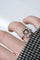 Bague 52.5 Bague marguerite ancienne en or rose et platine diamants 58 Facettes