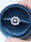 Bague 52.5 Bague marguerite ancienne en or rose et platine diamants 58 Facettes