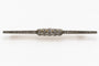 Broche Broche ancienne oblongue - Or jaune 18 carats, platine et diamants 58 Facettes 9232