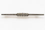 Broche Broche ancienne oblongue - Or jaune 18 carats, platine et diamants 58 Facettes 9232