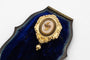 Broche Broche Biedermeier antique dorée (années 1840) 58 Facettes 9528C