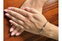 Bracelet Bracelet ancien en or jaune et argent avec diamants 1,40 ct 58 Facettes 10273