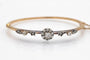 Bracelet Bracelet ancien en or jaune et argent avec diamants 1,40 ct 58 Facettes 10273