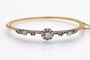 Bracelet Bracelet ancien en or jaune et argent avec diamants 1,40 ct 58 Facettes 10273