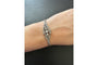 Bracelet Bracelet ancien en or jaune et argent avec diamants 58 Facettes 10274