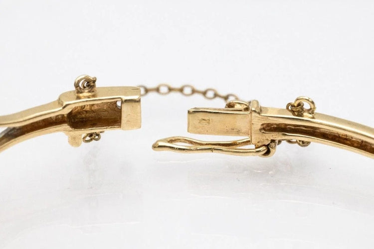 Bracelet Art déco - Bracelet en or jaune et blanc, diamants et saphirs 58 Facettes 10720
