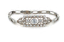 Bracelet Bracelet Art déco en or et argent avec diamants 3,00 ct 58 Facettes 10719