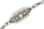 Bracelet Bracelet Art déco en or et argent avec diamants 3,00 ct 58 Facettes 10719