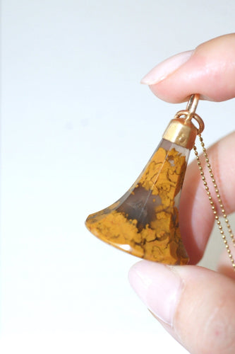 Pendentif Pendentif ancien sceau en or rose et agate 58 Facettes