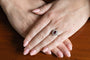 Bague 50 Bague en or blanc avec rubis naturel et diamants 58 Facettes 9834