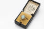 Bague 54 Bague vintage en or jaune et platine avec opale et diamants 58 Facettes 10608