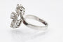 Bague 53 Bague en or blanc 18 carats sertie de diamants 0,73 ct 58 Facettes 10829