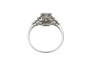 Bague 59 Bague Art déco en platine et diamants taille brillant ancien 58 Facettes 11327