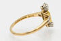 Bague 58 Bague Art déco en or 18 carats, émeraude et diamants 58 Facettes 10598