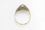 Bague 56 Bague solitaire ancienne en or 18 carats et diamant 0,75 ct 58 Facettes 11153