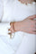 Bracelet Bracelet jonc coeur croisé rubis 58 Facettes
