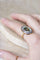 Bague 55 Bague micro-mosaïque bouquet de fleurs en or jaune 58 Facettes