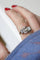 Bague 57 Bague Art Déco géométrique en platine et diamants 58 Facettes