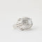 Bague 55 Bague en platine 950 sertie d’un diamant taille émeraude 1,52 ct 58 Facettes