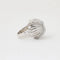 Bague 55 Bague en platine 950 sertie d’un diamant taille émeraude 1,52 ct 58 Facettes