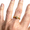 Bague 55 Bague solitaire en or 18 ct avec diamant taille ancienne 58 Facettes Q50B