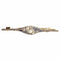 Broche Broche Art déco en or 18 ct et platine, diamants et saphirs 58 Facettes A1633