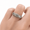 Bague 55 Bague contemporaine - Bague en or 18 ct et diamants 58 Facettes Q234B