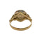 Bague 52 Bague époque 1910-1915 en or jaune 18 ct et diamants 58 Facettes Q98B