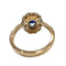 Bague 52 Bague Art déco en or 18 kt avec diamants et saphir naturel 58 Facettes Q304B(2)