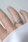 Bague 59 Art Déco - Bague cible en or blanc et platine diamants 58 Facettes