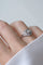 Bague 59 Art Déco - Bague cible en or blanc et platine diamants 58 Facettes