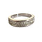 Bague 50.5 Bague design contemporain XXe siècle en or 18 carats et diamants 58 Facettes Q292B