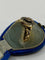 Bague 54 Bague marquise en or jaune 18 ct, émail bleu et diamants 58 Facettes AB17