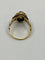Bague 54 Bague marquise en or jaune 18 ct, émail bleu et diamants 58 Facettes AB17