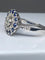 Bague 57 Bague fleur Art déco en or 18 ct, diamants et saphirs 58 Facettes AB45