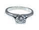 Bague 52 Bague en or 18 carats et diamant taille brillant 58 Facettes AB183