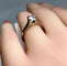 Bague 52 Bague en or 18 carats et diamant taille brillant 58 Facettes AB183