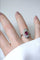 Bague 53 Art Déco - Bague marquise rubis birman et diamants 58 Facettes