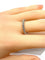 Bague 54 Alliance en platine sertie de 23 diamants taille brillant 58 Facettes AB393