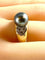 Bague 52 Bague en or jaune 18 carats avec perle de Tahiti et diamants 58 Facettes AB444