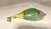 Pendentif Pendentif en or jaune 18 carats à émeraudes et perles 58 Facettes AB479