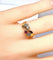 Bague 49 Bague en or jaune 18 carats avec diamants et rubis, époque 1900 58 Facettes AB490