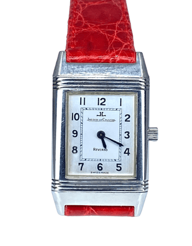 Montre Jaeger-LeCoultre Reverso - Montre femme en acier 58 Facettes AB659