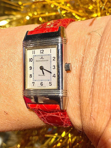Montre Jaeger-LeCoultre Reverso - Montre femme en acier 58 Facettes AB659