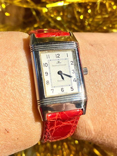 Montre Jaeger-LeCoultre Reverso - Montre femme en acier 58 Facettes AB659