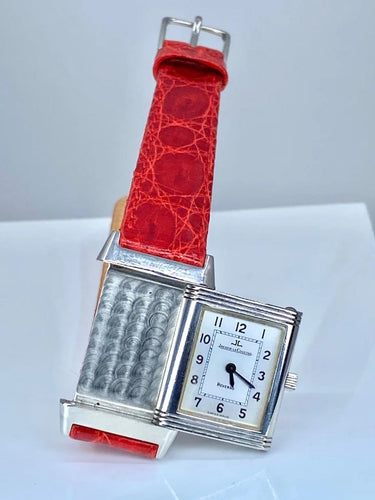 Montre Jaeger-LeCoultre Reverso - Montre femme en acier 58 Facettes AB659
