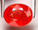 Gemstone Saphir orange ovale naturel 3,22 ct (traitement au béryllium) 58 Facettes 330