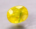 Gemstone Saphir jaune ovale chauffé 3,24 ct 58 Facettes 398