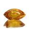 Gemstone Saphir orange 2,08 ct taille navette 58 Facettes 407