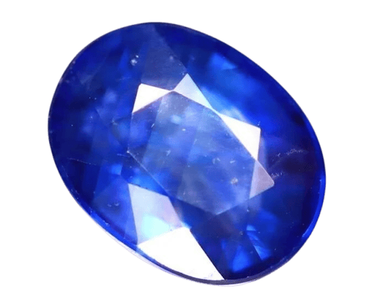 Gemstone Saphir bleu chauffé ovale 1,90 ct 58 Facettes 359